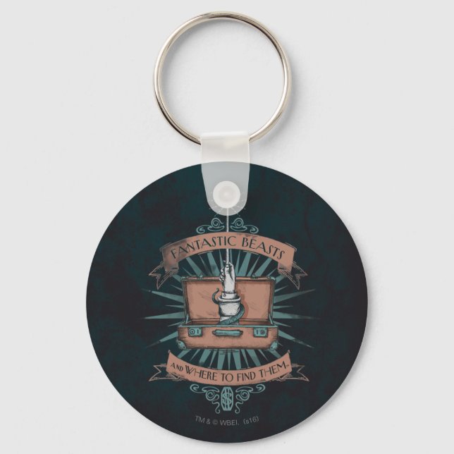 FANTASTIC BEASTS AND WHERE TO FIND THEM™ Briefcase Key Ring (Front)