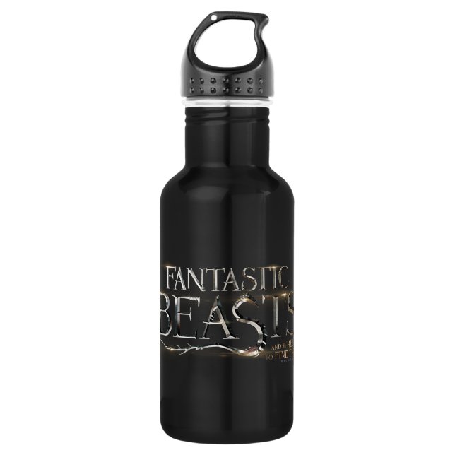 FANTASTIC BEASTS AND WHERE TO FIND THEM™ Logo 532 Ml Water Bottle (Front)