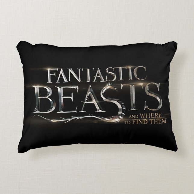 FANTASTIC BEASTS AND WHERE TO FIND THEM™ Logo Decorative Cushion (Front)