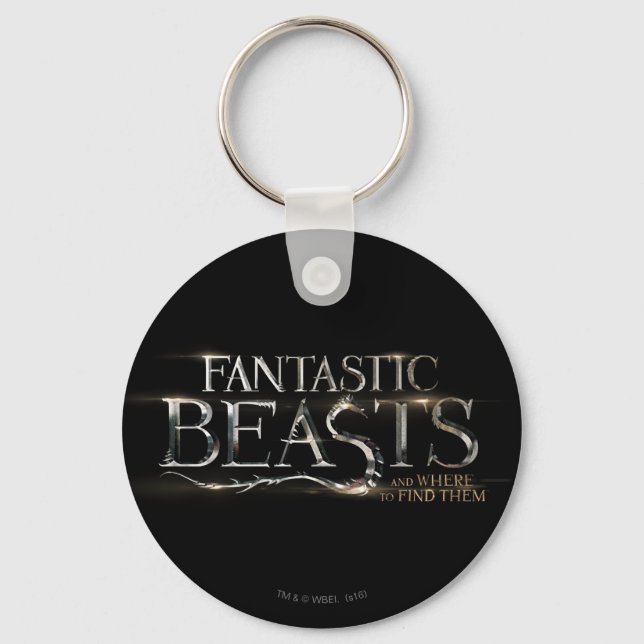 FANTASTIC BEASTS AND WHERE TO FIND THEM™ Logo Key Ring (Front)
