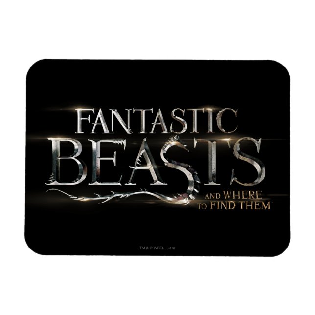 FANTASTIC BEASTS AND WHERE TO FIND THEM™ Logo Magnet (Horizontal)