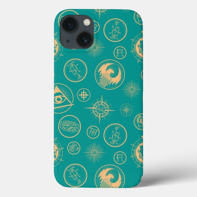 FANTASTIC BEASTS AND WHERE TO FIND THEM™ Pattern Case-Mate iPhone Case (Back)