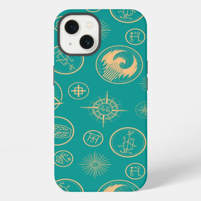 FANTASTIC BEASTS AND WHERE TO FIND THEM™ Pattern iPhone Case (Back)
