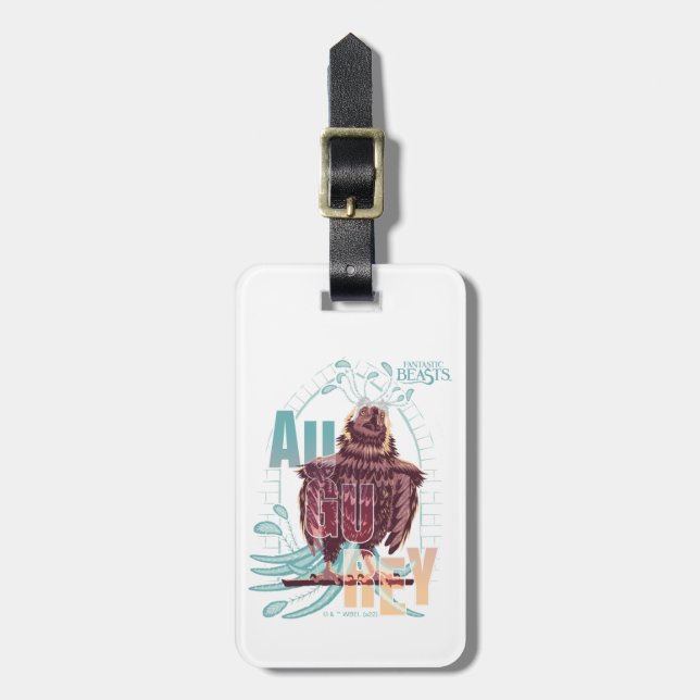 Fantastic Beasts Augurey Luggage Tag (Front Vertical)