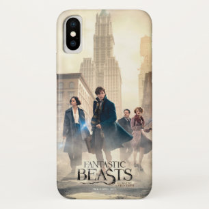 Fantastic Beasts City Fog Poster iPhone X Case