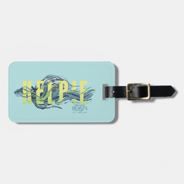 Fantastic Beasts Kelpie Luggage Tag (Front Horizontal)
