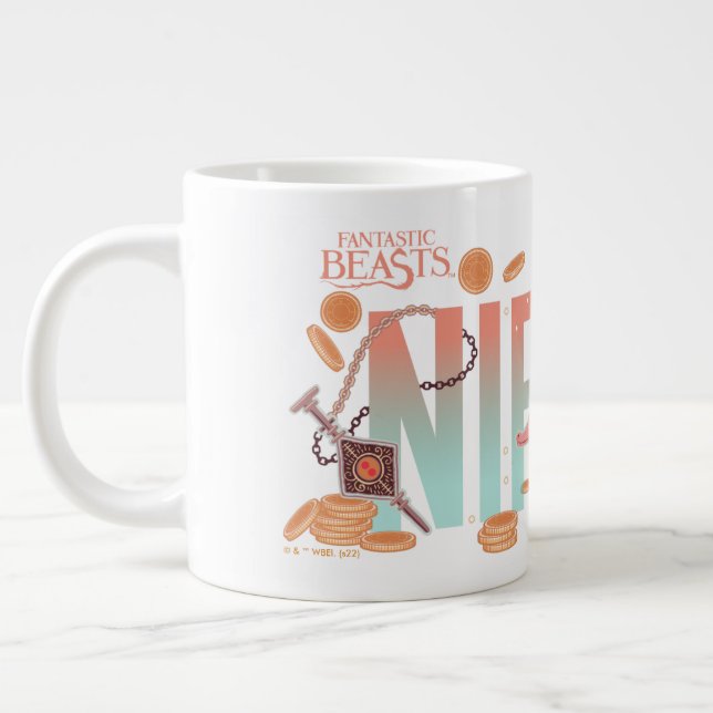 Fantastic Beasts Niffler Large Coffee Mug (Left)