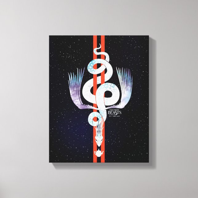 Fantastic Beasts Occamy Canvas Print (Front)