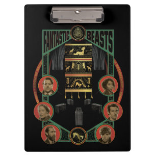 Fantastic Beasts Room of Requirement Graphic Clipboard