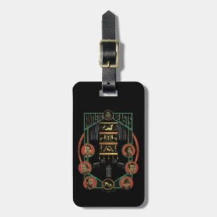 Fantastic Beasts Room of Requirement Graphic Luggage Tag