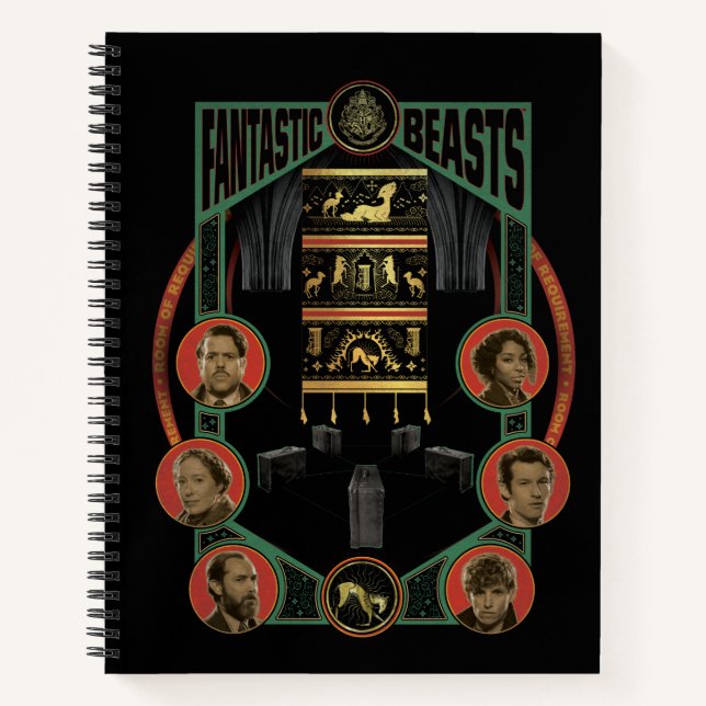 Fantastic Beasts Room of Requirement Graphic Notebook (Front)
