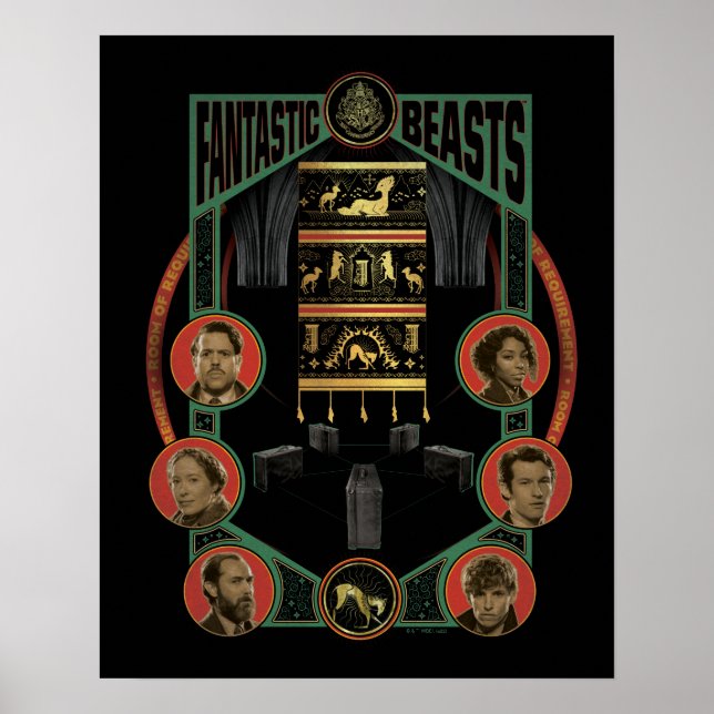 Fantastic Beasts Room of Requirement Graphic Poster (Front)