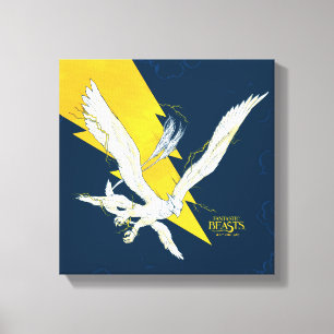 Fantastic Beasts Thunderbird Canvas Print