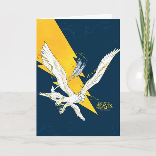 Fantastic Beasts Thunderbird Card (Front)