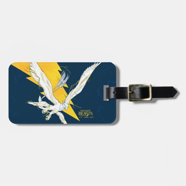 Fantastic Beasts Thunderbird Luggage Tag (Front Horizontal)