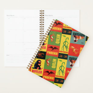 Fantastic Beasts Vintage Pattern Planner