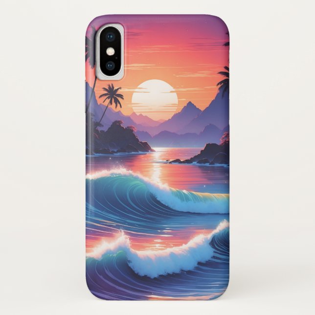  fantastic beautiful coastal scenery Case-Mate iPhone case (Back)