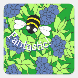 Fantastic Bee Sticker