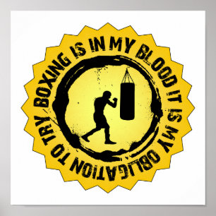 Fantastic Boxing Seal Poster