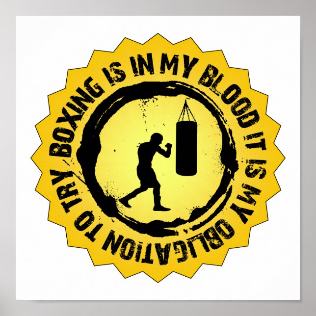 Fantastic Boxing Seal Poster (Front)