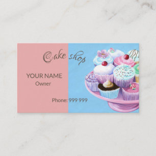Fantastic Cake shop Business Card