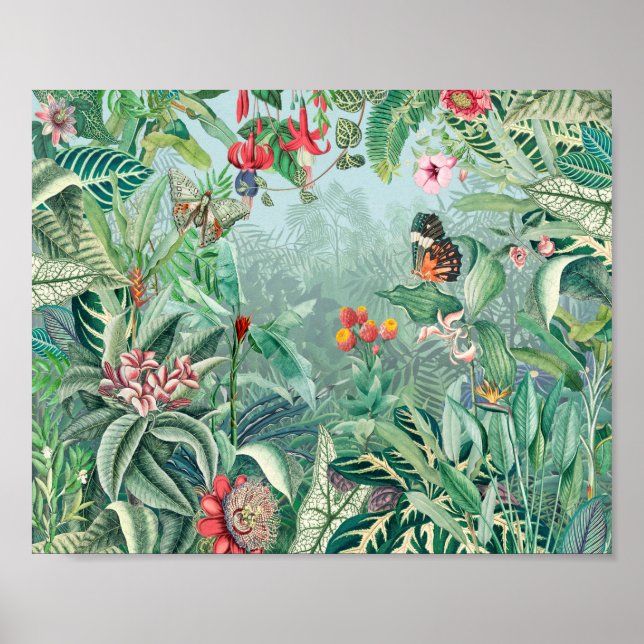 Fantastic Fabulous Tropics Rainforest Poster (Front)
