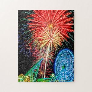 Fantastic Fireworks Puzzle