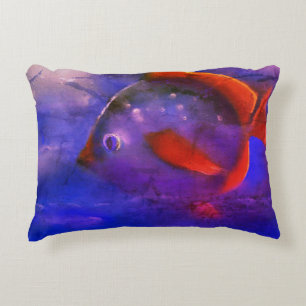 Fantastic Fishes series Decorative Cushion