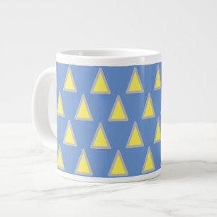 Fantastic geometric Rectangle Large Coffee Mug