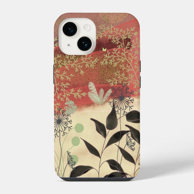 Fantastic landscape iPhone case (Back)