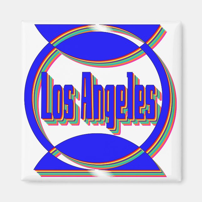 Fantastic Los Angeles 2 Magnet (Front)