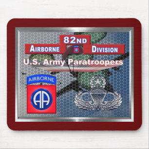 Fantastic Master Jump Wings 82nd Airborne Division Mouse Mat