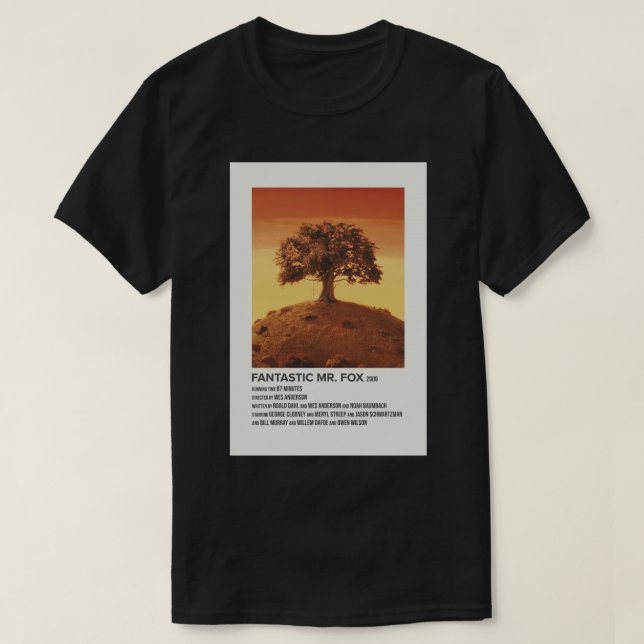 fantastic mr. fox (2009) Poster T-Shirt (Design Front)