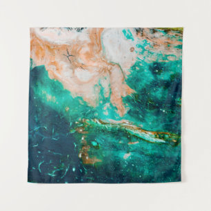 Fantastic Patterns of Colours and Paints abstract, Tapestry