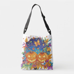 Fantastic Pumpkin Night Crossbody Bag