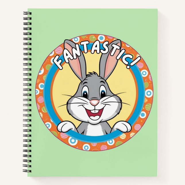 Fantastic, Rabbit  Notebook (Front)
