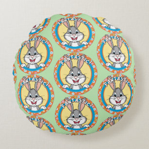 Fantastic, Rabbit  Round Cushion