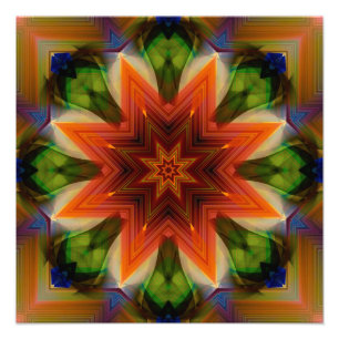 Fantastic Star with a Border Photo Print