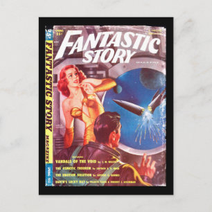 Fantastic Story Quarterly v02 n02 (1951-Spring.Thr Postcard