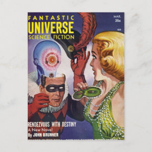 fantastic Universe 2 Jigsaw Puzzle Postcard