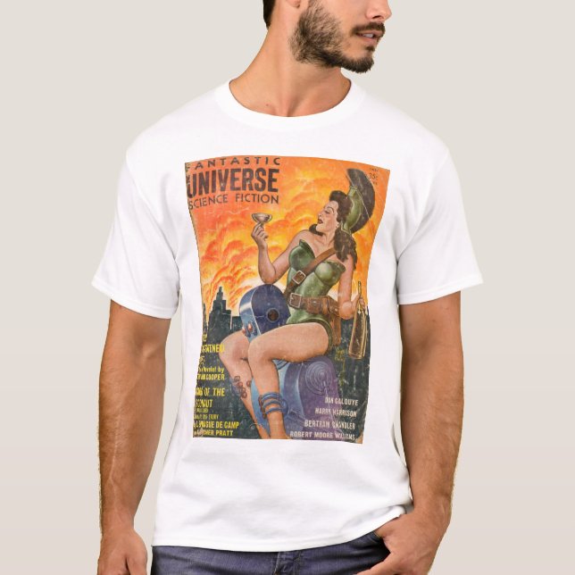 Fantastic Universe v11 n01 (1959-01.King-Size)_Pul T-Shirt (Front)