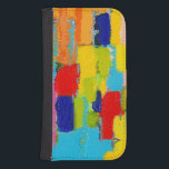 Fantastical Abstract Painting by Kris Taylor Samsung S4 Wallet Case<br><div class="desc">Kris Taylor used heavy brush strokes to create this fantastical abstract painting. The colours feel as if they are ready to leap off the print and right onto your wall. Order your copy today!</div>