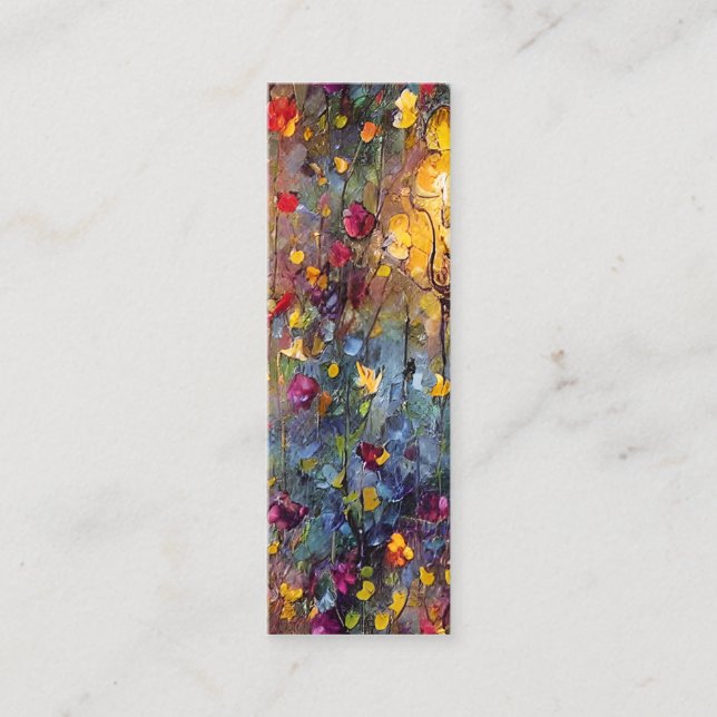 Fantastical Intricate Detail 8k Resolution Mini Business Card (Front)