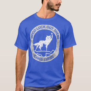 FantasticFox Wolf Canis Lupus Ring Weathered T-Shirt