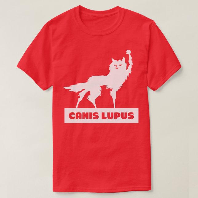 FantasticFox Wolf Canis Lupus T-Shirt (Design Front)