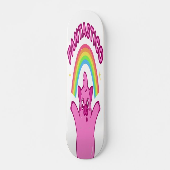 Fantastico - Cute Pig Skateboard (Front)