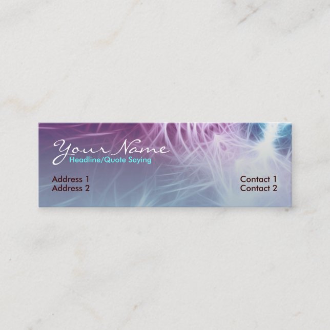 Fantastika Mini Biz Profile Card (Front)