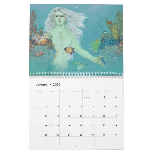 FANTASTIQUE CALENDAR (Jan 2026)