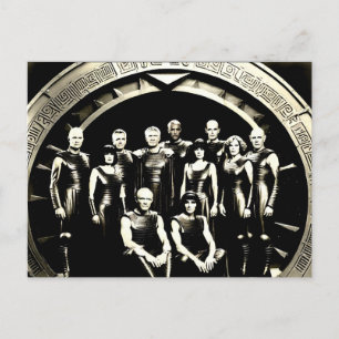 Fantasy 1920s Photo Thule Society Homeworld SG-47 Postcard