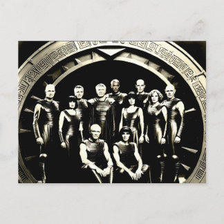 Fantasy 1920s Photo Thule Society Homeworld SG-47 Postcard